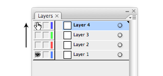 layer visibility