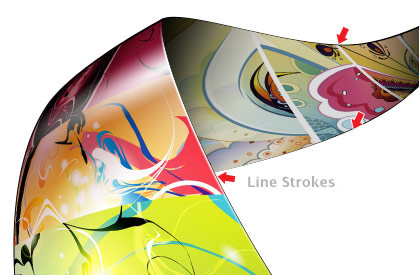 line strokes