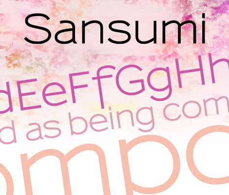Sansumi Bold free font